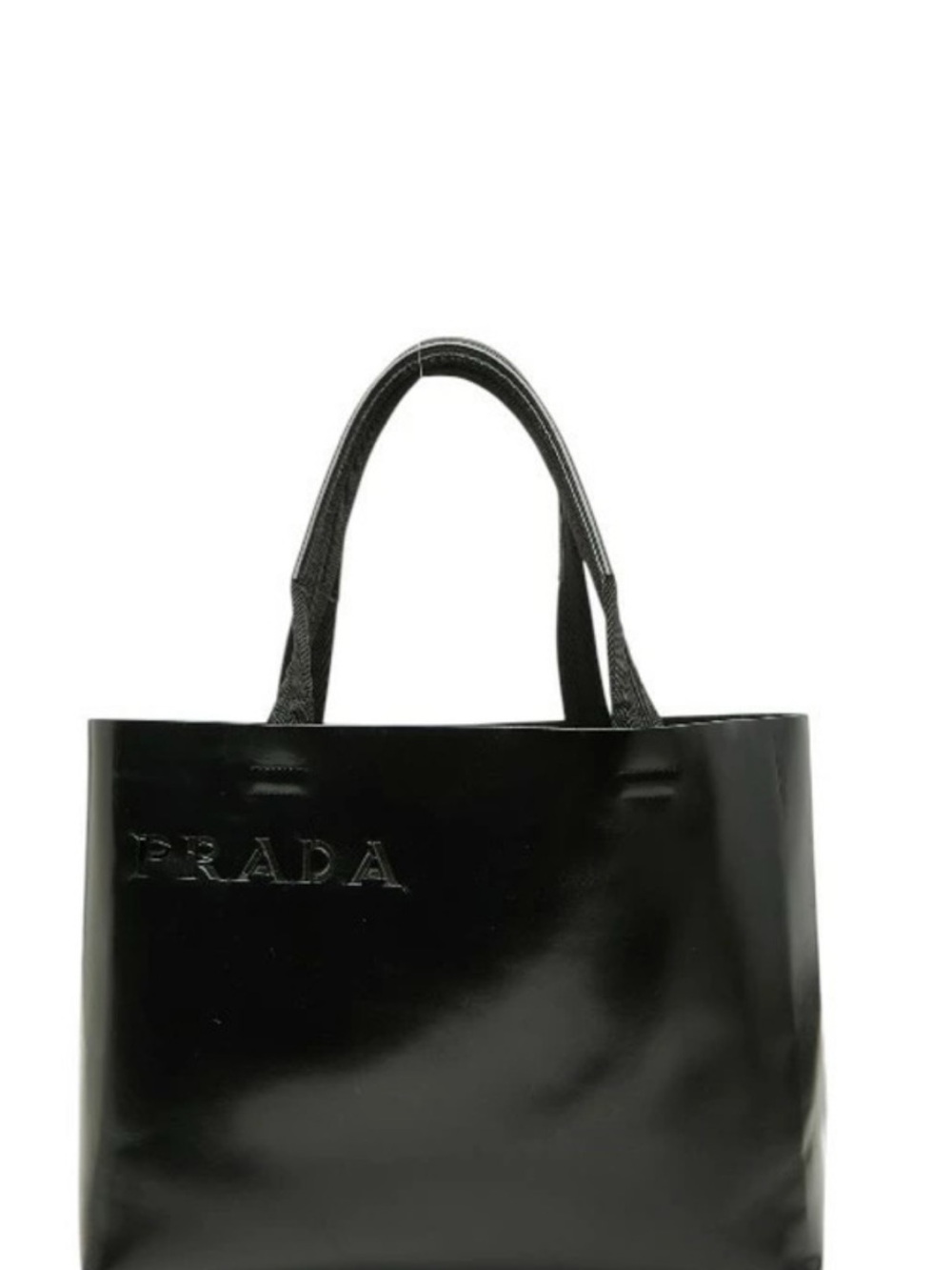 Prada Black Cutout Tote Excellent condition